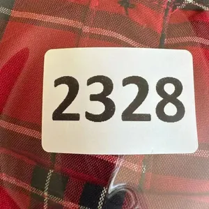Madewell Red Plaid Clandon Viscose Tiered Button Back Baby Doll Top SZ S #2328 thumbnail 14