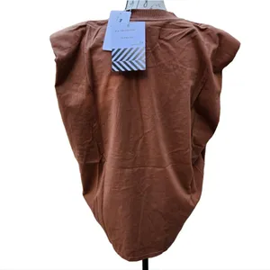 Free People -347 Sandrine‎ Rose Shoulder Pad Tank in Burnt NWT Small thumbnail 8