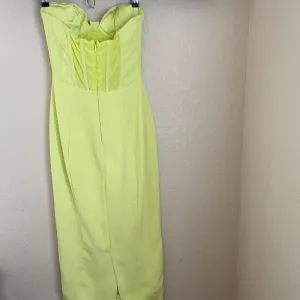 House‎ of CB Lucila Neon Strapless Corset Midi Dress Size XS NWOT thumbnail 8