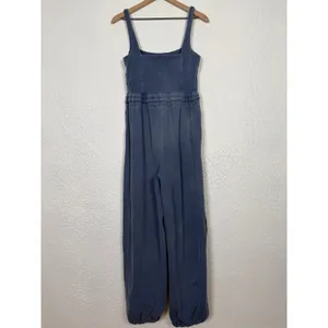 Free People Movement Inbound Onesie Stone Washed Size Medium thumbnail 3