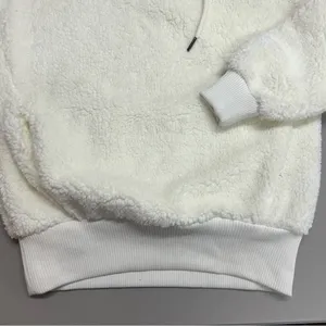 Sweaty Betty Sherpa Half Zip Sweatshirt Sweater SOFT Lily White Womens XS NWT thumbnail 5