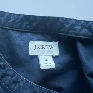 J. Crew dress size 4 blue short sleeve button up midi thumbnail 7