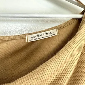 FREE PEOPLE Addie Layering Top in Winter Wheat Size X-Large thumbnail 7