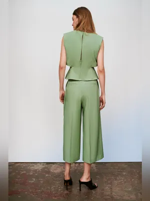 Zara, Crepe Cut-Out Top Size Small thumbnail 2