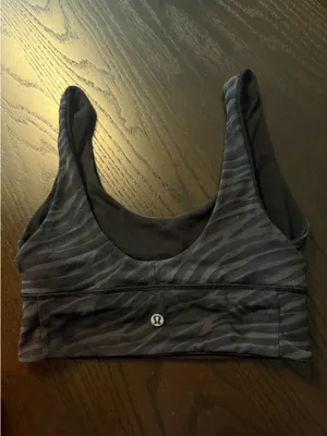 Lululemon Reversible Align Bra A/B animal print thumbnail 6