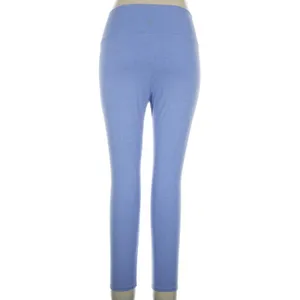 Free People Movement Blue High Rise Ankle 7/8 Leggings XL Solid Yoga Workout thumbnail 2