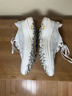 Hoka Stinson Triple White Tennies Sneakers Athletic Shoes Size 8 thumbnail 2