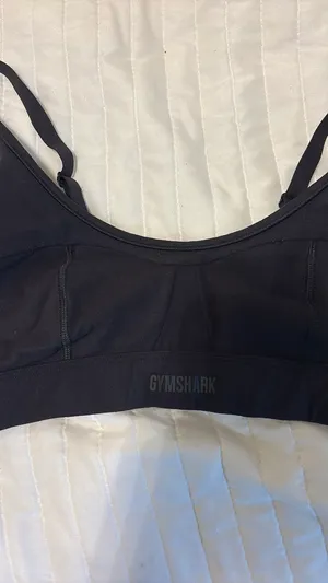 Black Gymshark Sports Bra thumbnail 2