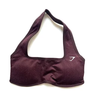 Gymshark M Adapt Fleck x Whitney Halterneck Sports Bra thumbnail 1