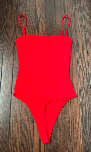 Aritzia Sunday Best Red Bodysuit thumbnail 2