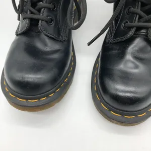 Dr. Martens Womens 1460 Patent Leather Lace Up Boot Black 6 thumbnail 4