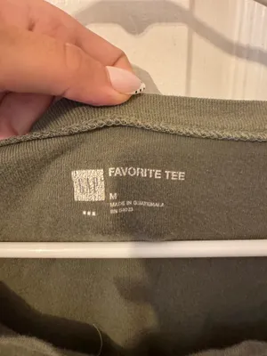Gap Long Sleeve Top Women’s green thumbnail 2