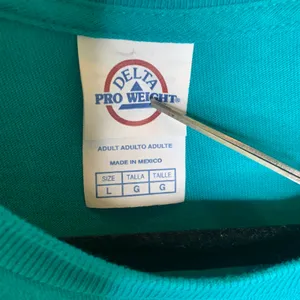 Delta Pro Weight Vintage Teal USA Sunflower Home Graphic Tee T Shirt Sz Large thumbnail 8