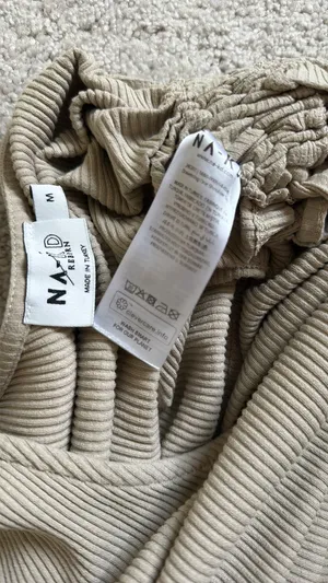 One Sleeve NA-KD Ribbed Top thumbnail 6