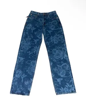 NWT ksubi floral relaxed jeans thumbnail 1