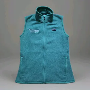Patagonia Vest Womens Medium Green Better Sweater Fleece Full Zip Outdoor Warm thumbnail 2