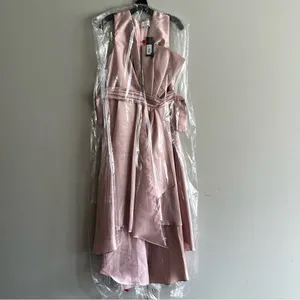 Sachin + Babi Jenna Gown Size 8 in Silver Peony Women’s High Low Dress thumbnail 6
