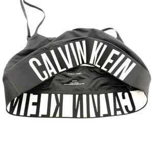 Calvin Klein Sport Bra Tank Top Cropped Tank Top Gym Tee Sport Top Bustier Bralette thumbnail 4
