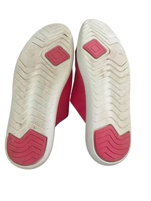TOMS Womens Pink/Raspberry Alpargata Mallow Mule thumbnail 8