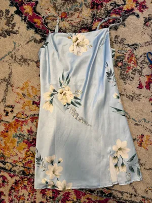Princess Polly Mini Dress Blue Floral thumbnail 2