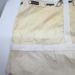 LeSportsac Vintage White Nylon Tote Bag thumbnail 2