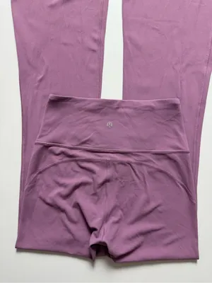 Lululemon Groove Super-High-Rise Flared Pant Nulu, Size 4 thumbnail 4