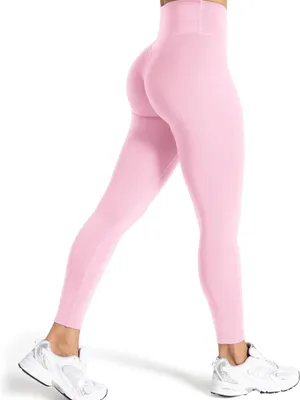 Pink High-Rise Sculpting Leggings thumbnail 2