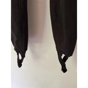 FRAME Le Pixie Ali Cigarette Stirrup Black Skinny Stretch High Rise Jeans Sz 26 thumbnail 6