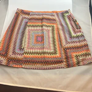 Urban Outfitters funky pattern skirt. Small slit in front. Size small! thumbnail 2