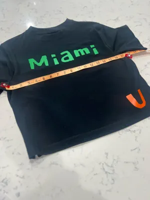 University of Miami Crop T Size XS thumbnail 6