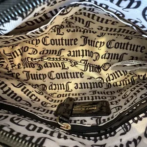 Juicy Couture Black Patent Leather Nailed It Shoulder Bag Vegan thumbnail 4