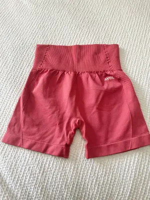 AYBL Red Biker Shorts thumbnail 3
