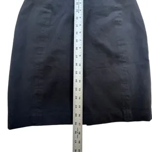 Banana Republic Black Stretch Pencil Skirt Women 2P Petite Professional Workwear thumbnail 5