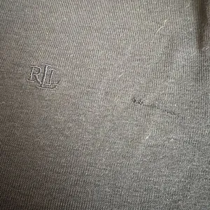 Lauren Ralph Lauren Dark Navy Blue Long Sleeve Crew Neck Knit Top with RL Monogr thumbnail 4