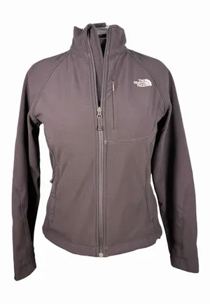 Women’s The North Face Black Fleece Lined Jacket Full-Zip Medium thumbnail 1