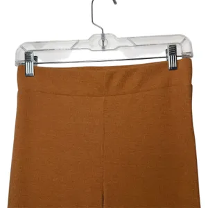 Aerie Ribbed Flare Leggings Pants Brown High Rise Boho‎ Retro Bell Bottom Sz S thumbnail 2