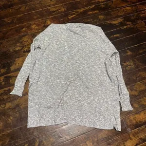 Madewell Bradley marled academia S preppy cardigan thumbnail 5