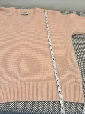 Madewell 100% cashmere V-Neck Sweater size s thumbnail 8