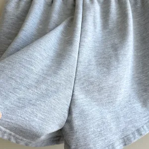 Amazon Grey High Waisted Sweat Shorts, Activewear Shorts, Size Medium thumbnail 14