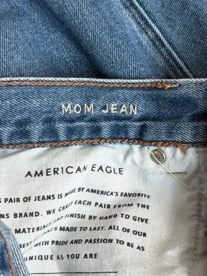 AE Distressed Mom Jeans thumbnail 4