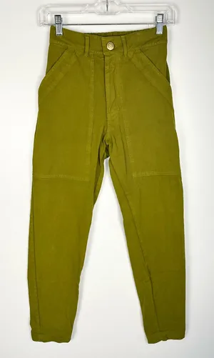 Big Bud Press Pencil Pants Green Size XXS thumbnail 1