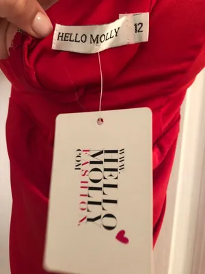 Hello Molly Red Formal Dress thumbnail 2