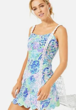 Lilly Pulitzer Pink and White Dress thumbnail 1