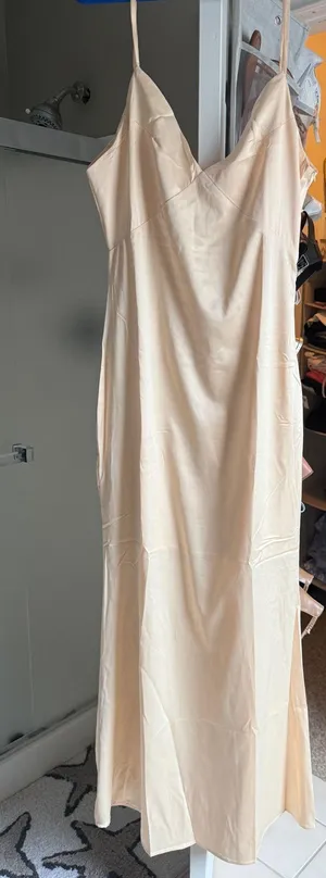 Yellow Maxi Dress Size 8 thumbnail 1