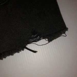 We the Free Size 27‎ Black denim distressed, vintage inspired, mini skirt. thumbnail 8