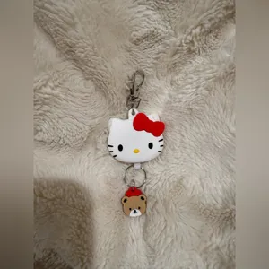 Sanrio Hello Kitty Face Shape Reel Keychain thumbnail 2