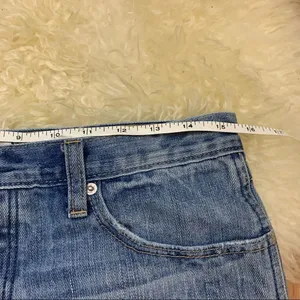 Abercrombie and Fitch high rise distressed shorts thumbnail 6