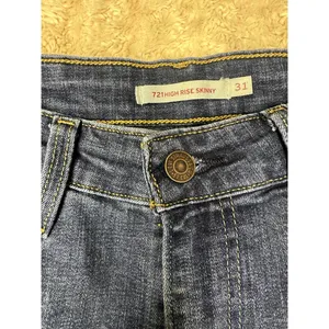 Levi's 721 High Rise Skinny modern classic medium wash denim jeans W31 L30 thumbnail 7