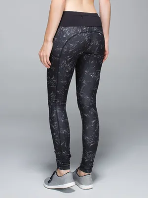 Lululemon Speed Tight II *Full-On Luxtreme Arsenal Ambient Grey Black / Black thumbnail 2