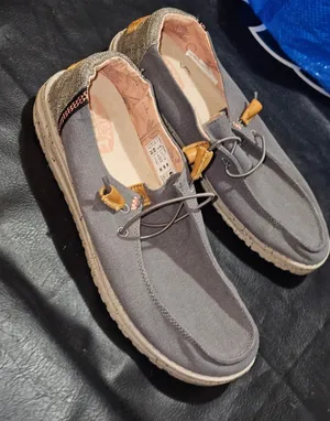 NWOT Hey Dude Womens Washed Canvas Charcoal‎ Wendy Shoes 9 thumbnail 1